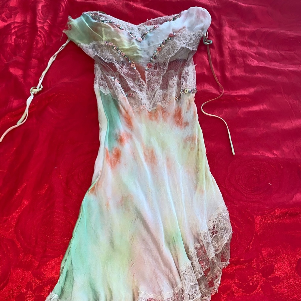 Haute couture dress
